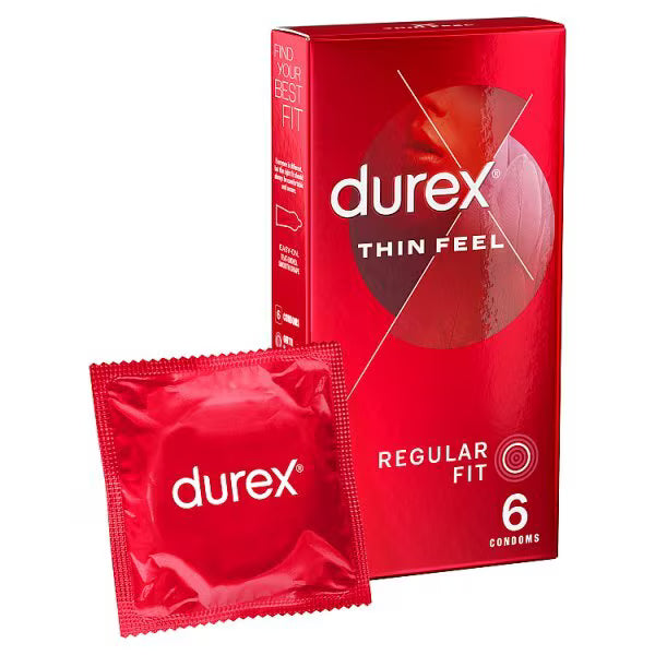Durex Thin Feel Condoms 6 Pack