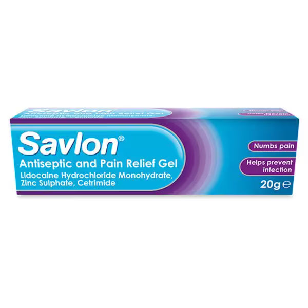 Savlon Antiseptic & Pain Relief Gel 20g