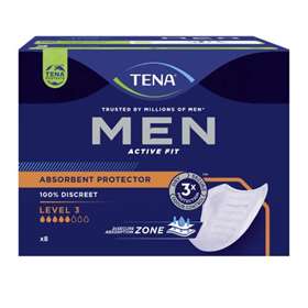 Tena for Men Level 3 Pads 8 Pack