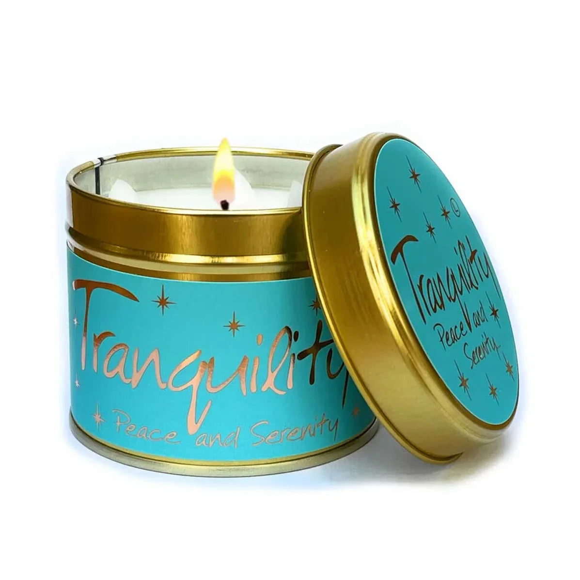 Lily-Flame Tranquility Tin Scented Candle 230g