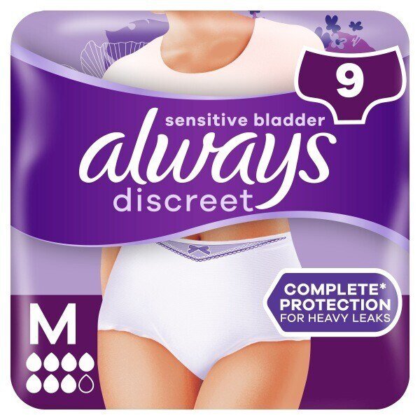 Always Discreet Pants Plus Medium 9 Pack - Direct2Customer