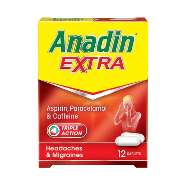 Anadin Extra Caplets Pack of 12 - Direct2Customer