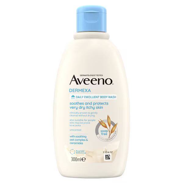 Aveeno Dermexa Emollient Bodywash 300ml