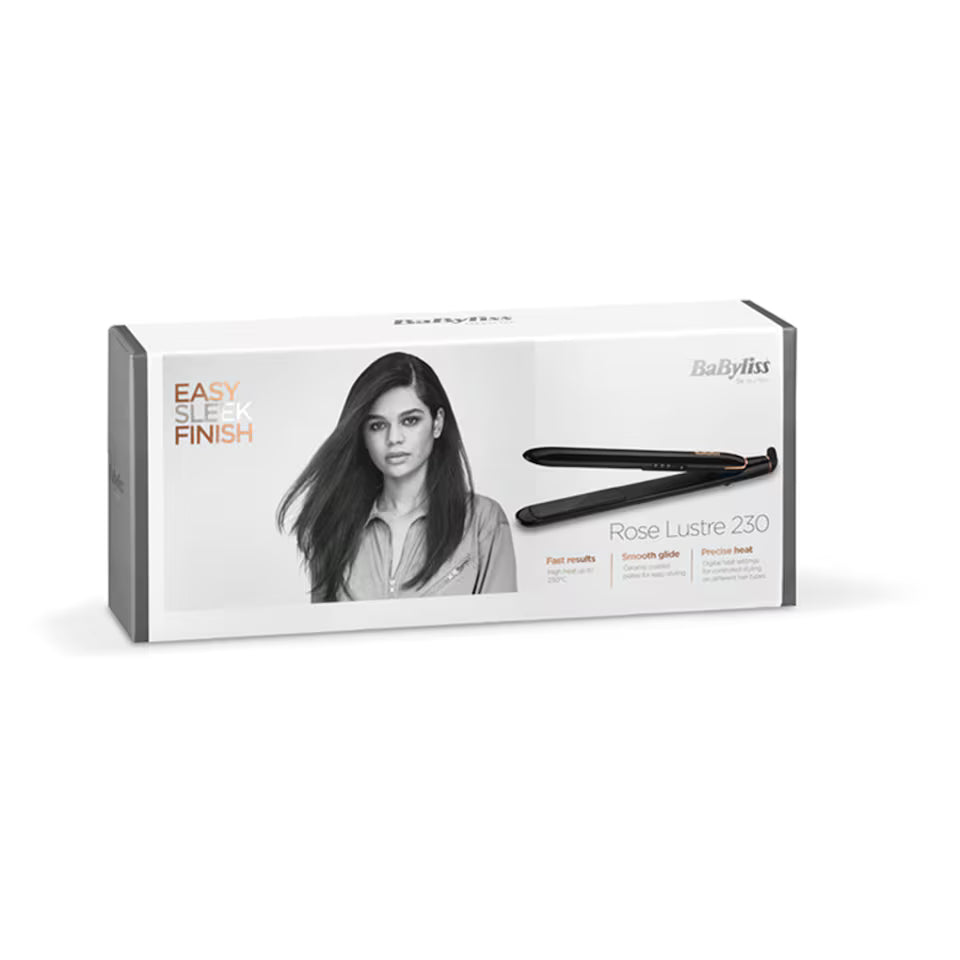 BaByliss Rose Lustre Straightener
