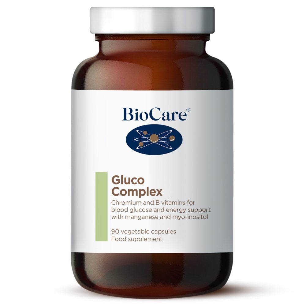 BioCare Gluco Complex 90 Vegicaps - Direct2Customer