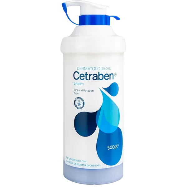 Cetraben Emollient Cream Pump 500g