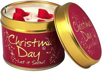 Lily-Flame Christmas Day Tin Scented Candle 250g