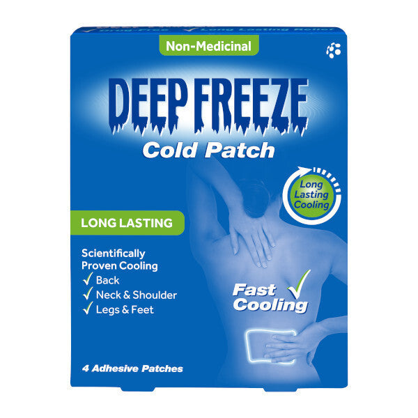 Deep Freeze Cold Patch Pack of 4