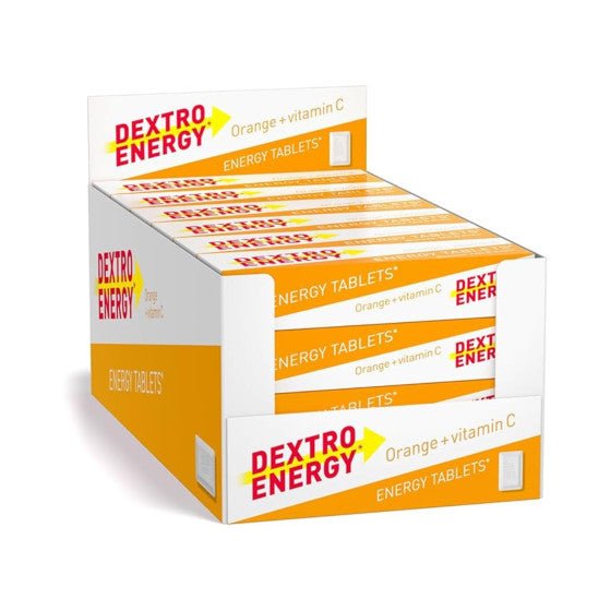 Dextro-Energy Tablets Orange 47g Pack of 24 - Direct2Customer