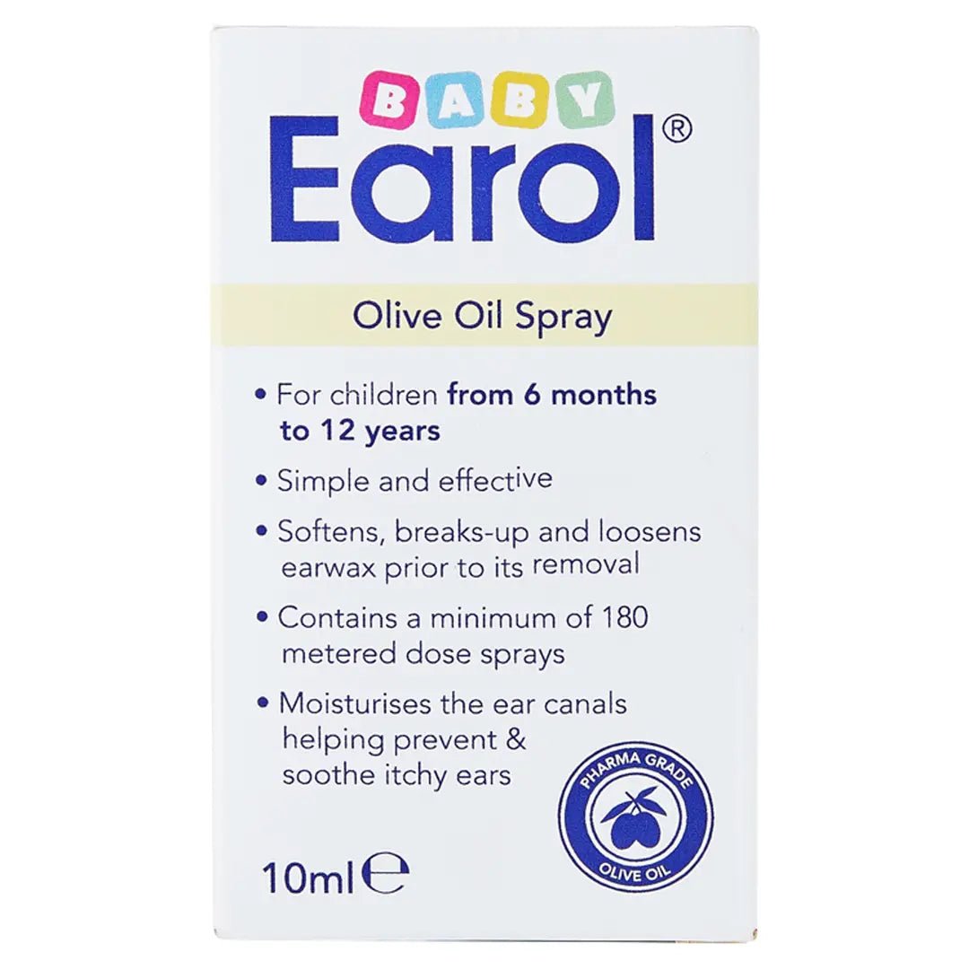 Earol Baby Olive Oil Spray 10ml - Direct2Customer