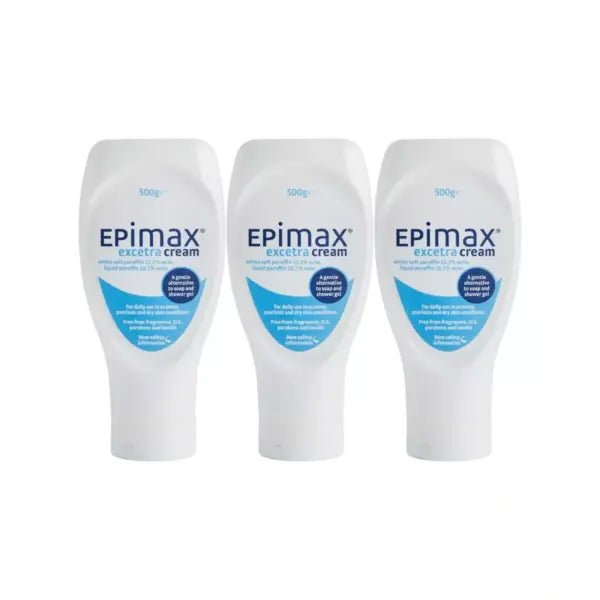 Epimax Excetra Emollient Cream 500g - Pack of 3 - Direct2Customer