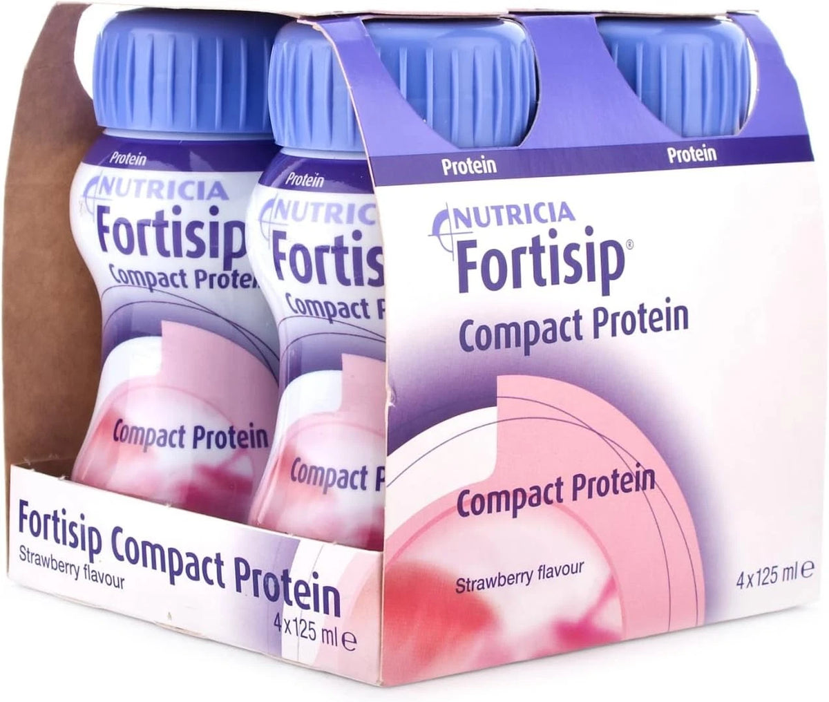 Fortisip Compact Protein Berry 125ml 4 Pack
