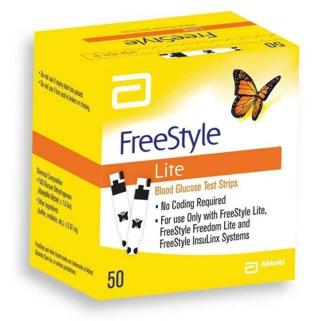 FreeStyle Lite Test Strips 50