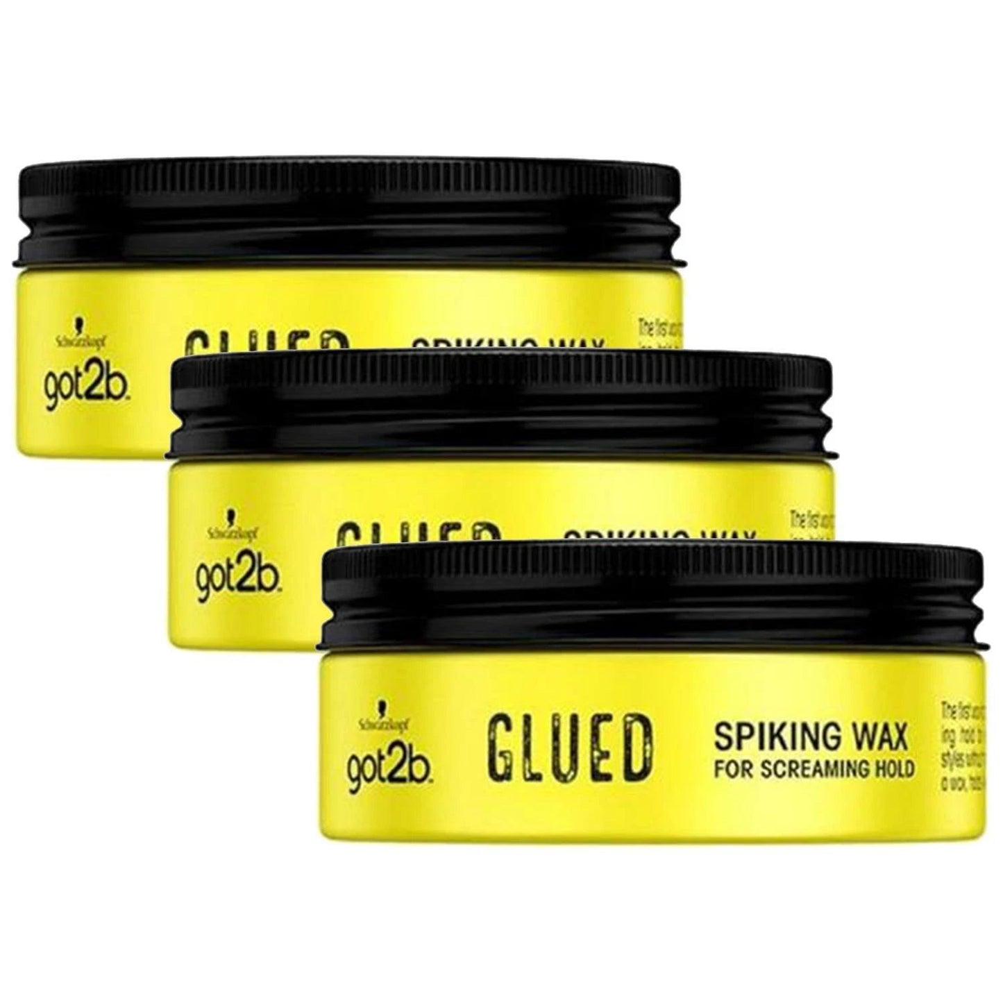 got2b Glued Spiking Wax 75ml - Pack of 3 - Direct2Customer