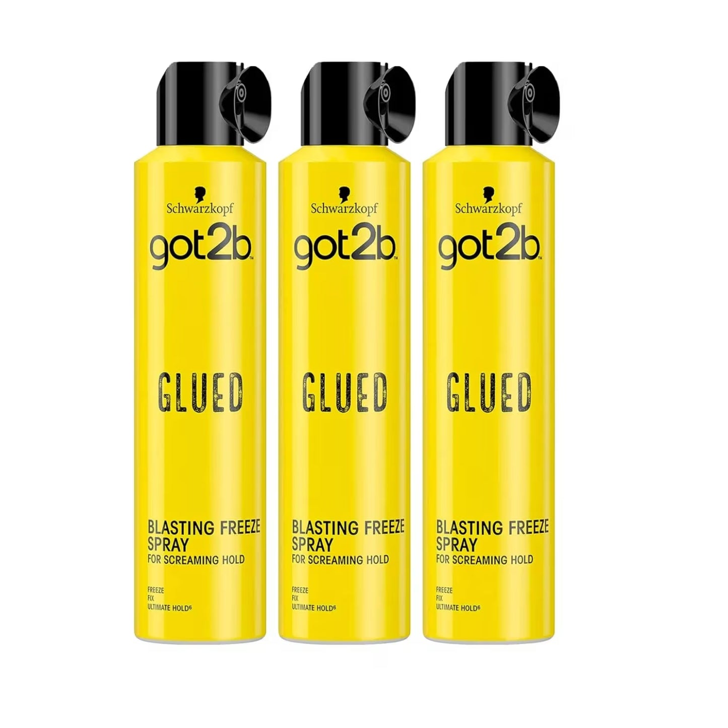 got2b Blasting Freeze Spray 300ml - Pack of 3