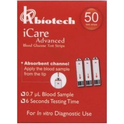 iCare Advanced Test Strips, Pack of 50 - Direct2Customer