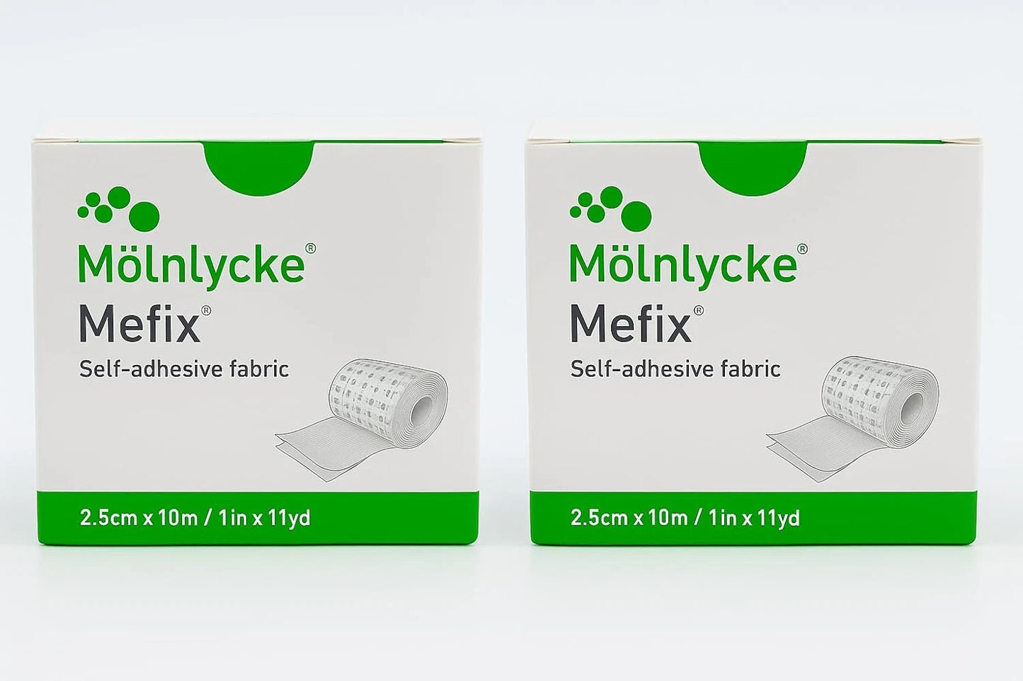 Mefix Tape 2.5cm x 10m - Pack of 2