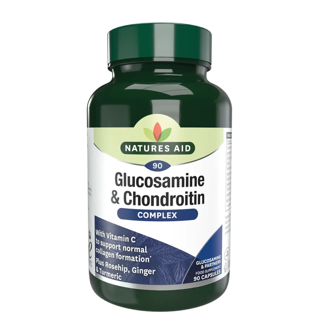 Nature's Aid Glucosamine Sulphate & Chondroitin 90 Capsules - Direct2Customer