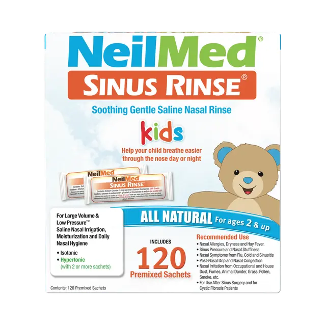 NeilMed Sinus Rinse Kids Refill Sachets 120 - Direct2Customer