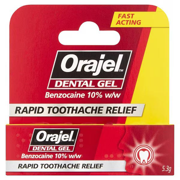 Orajel Dental Gel Regular 5.3g