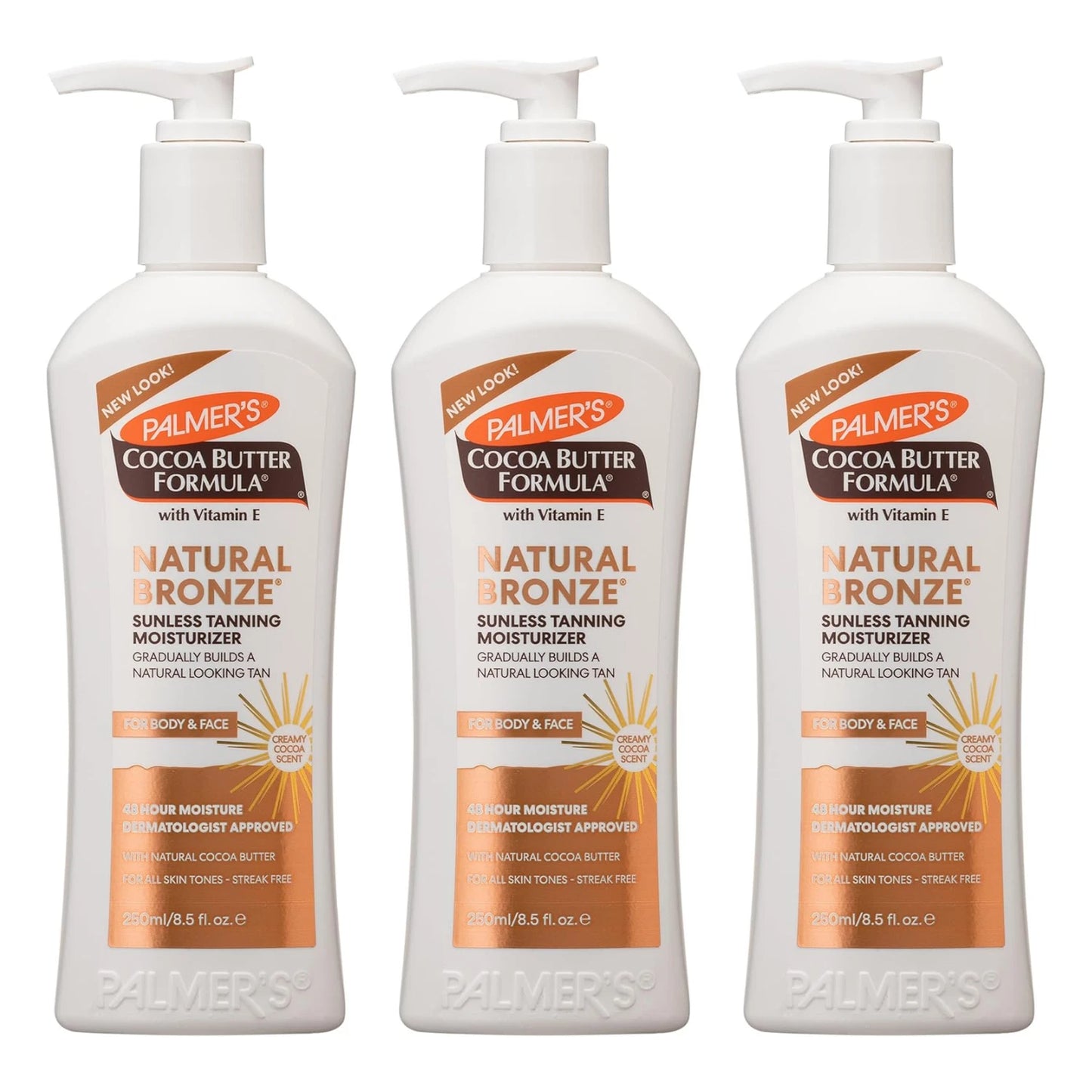 Palmer's Cocoa Butter Formula Gradual Tanning Lotion 250ml - Pack of 3