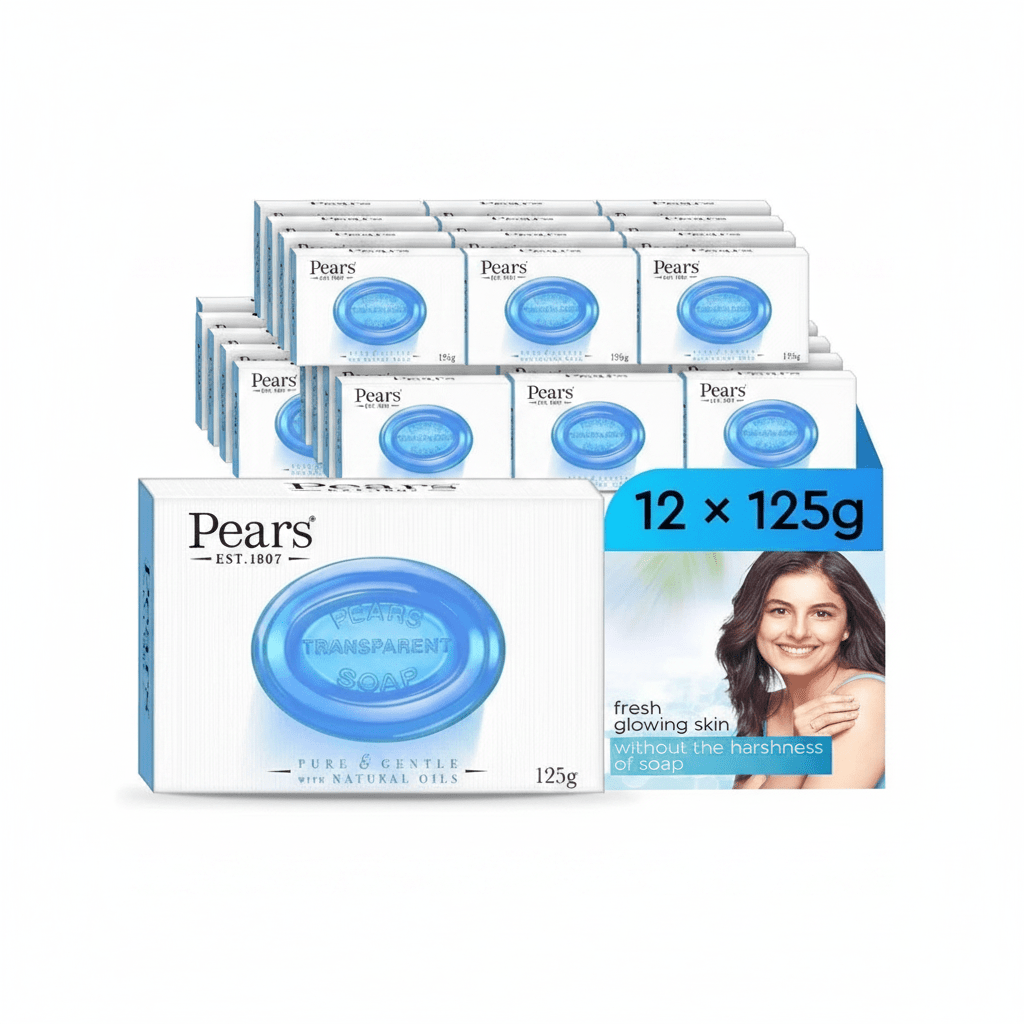 Pears Blue Bar Soap 12 x 125g - Direct2Customer