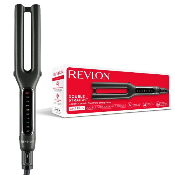 Revlon Double Straight Dual Plate Straightener - Direct2Customer
