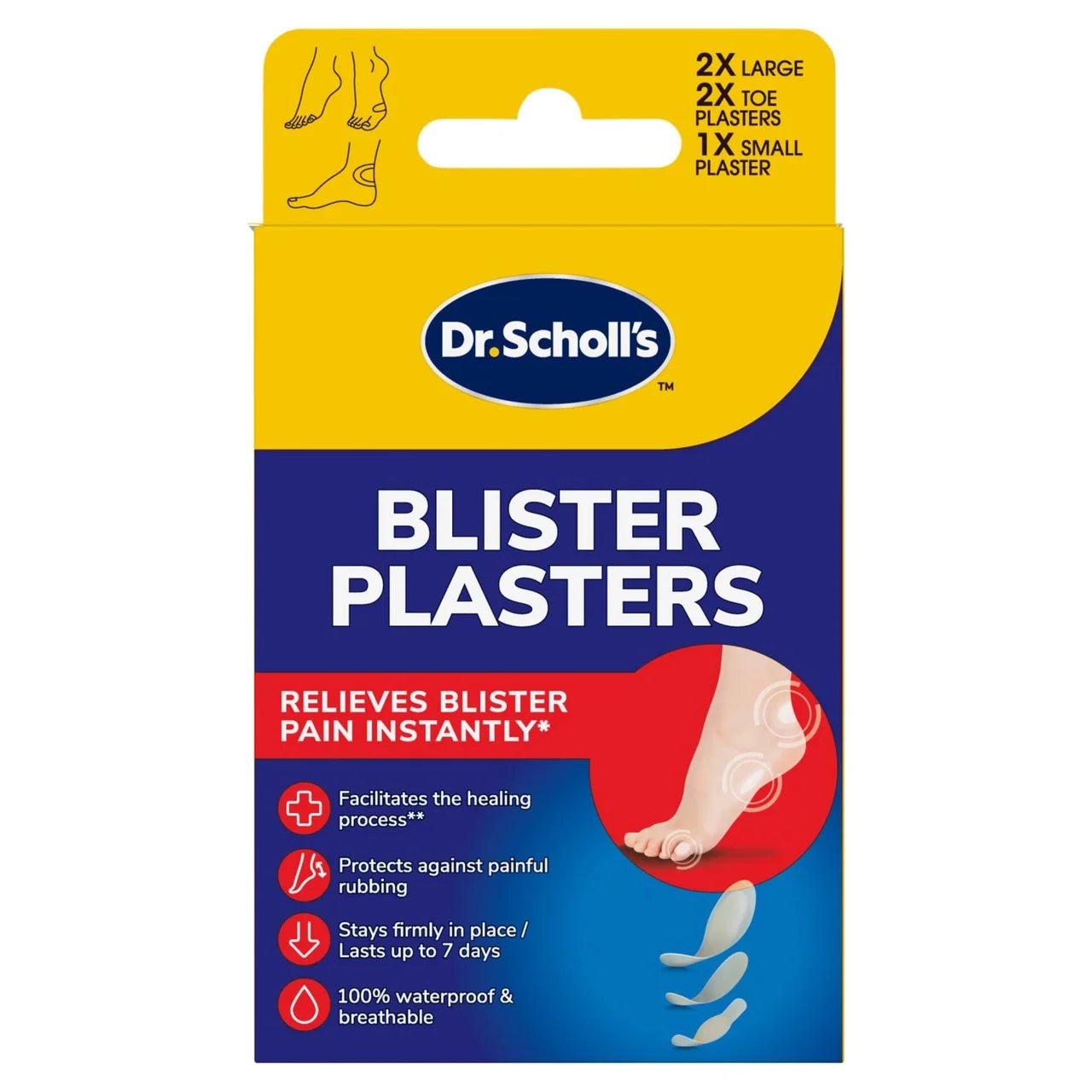 Scholl Blister Plaster Mixed 5 - Direct2Customer