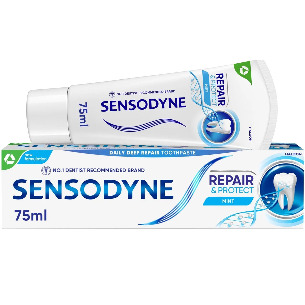 Sensodyne Repair & Protect Original Mint Toothpaste 75ml - Direct2Customer