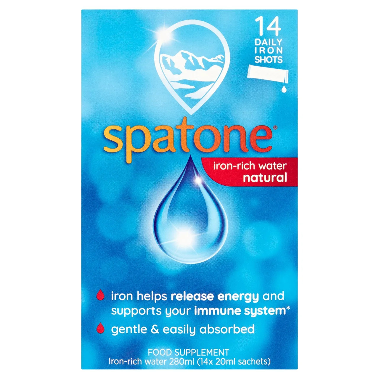 Spatone Iron Supplement Sachets - 14 Day Pack