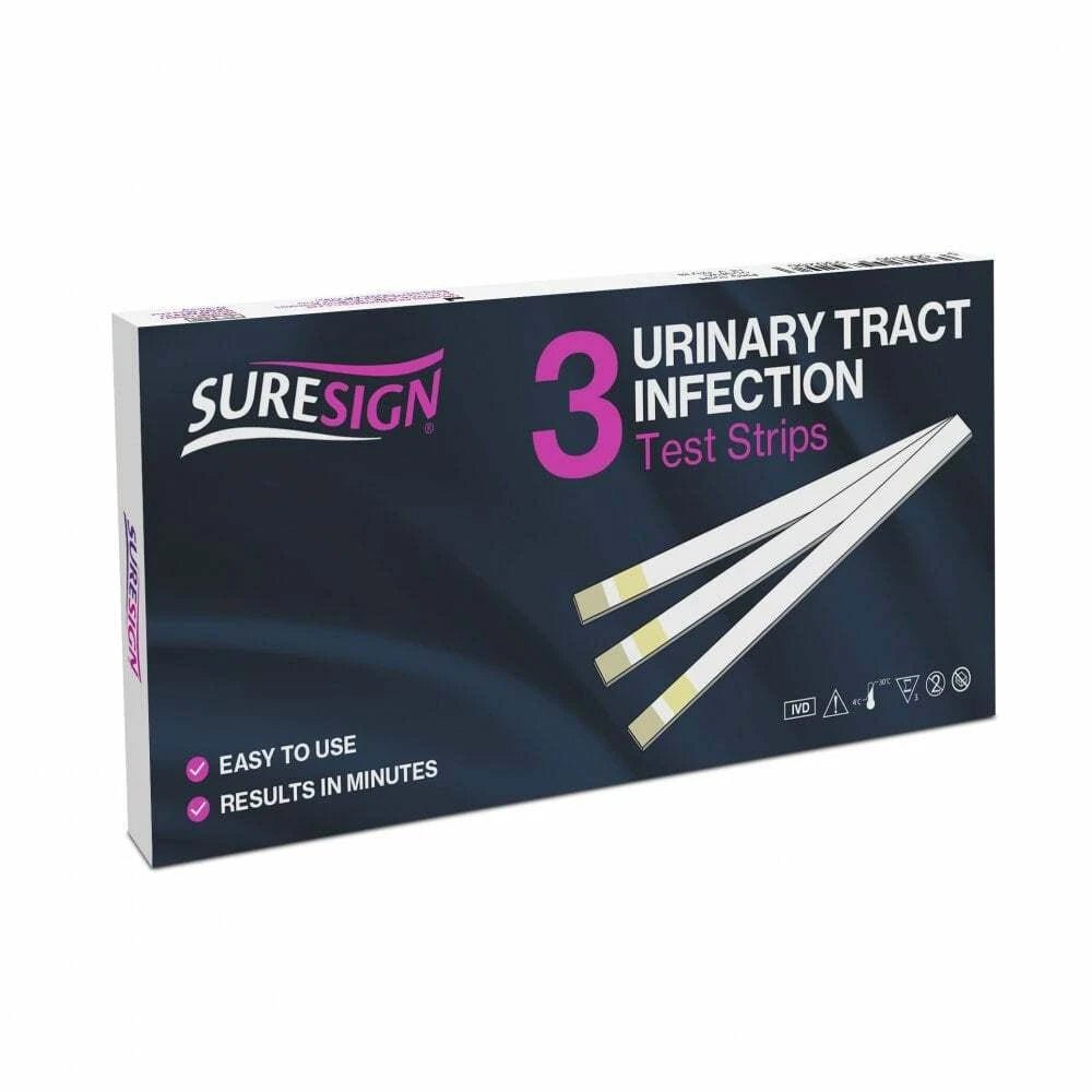 Suresign UTI Test Strips, 3 Tests - Direct2Customer
