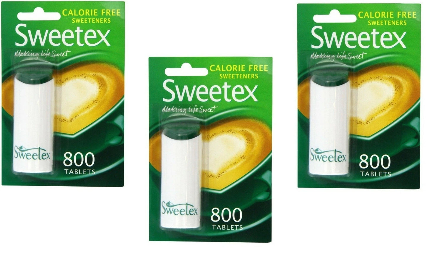 Sweetex Tabs 800 - Pack of 3