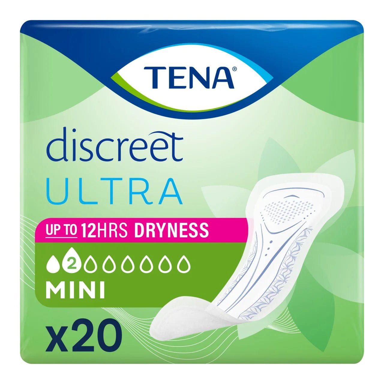 Tena Lady Discreet Mini 20 Pack - Direct2Customer