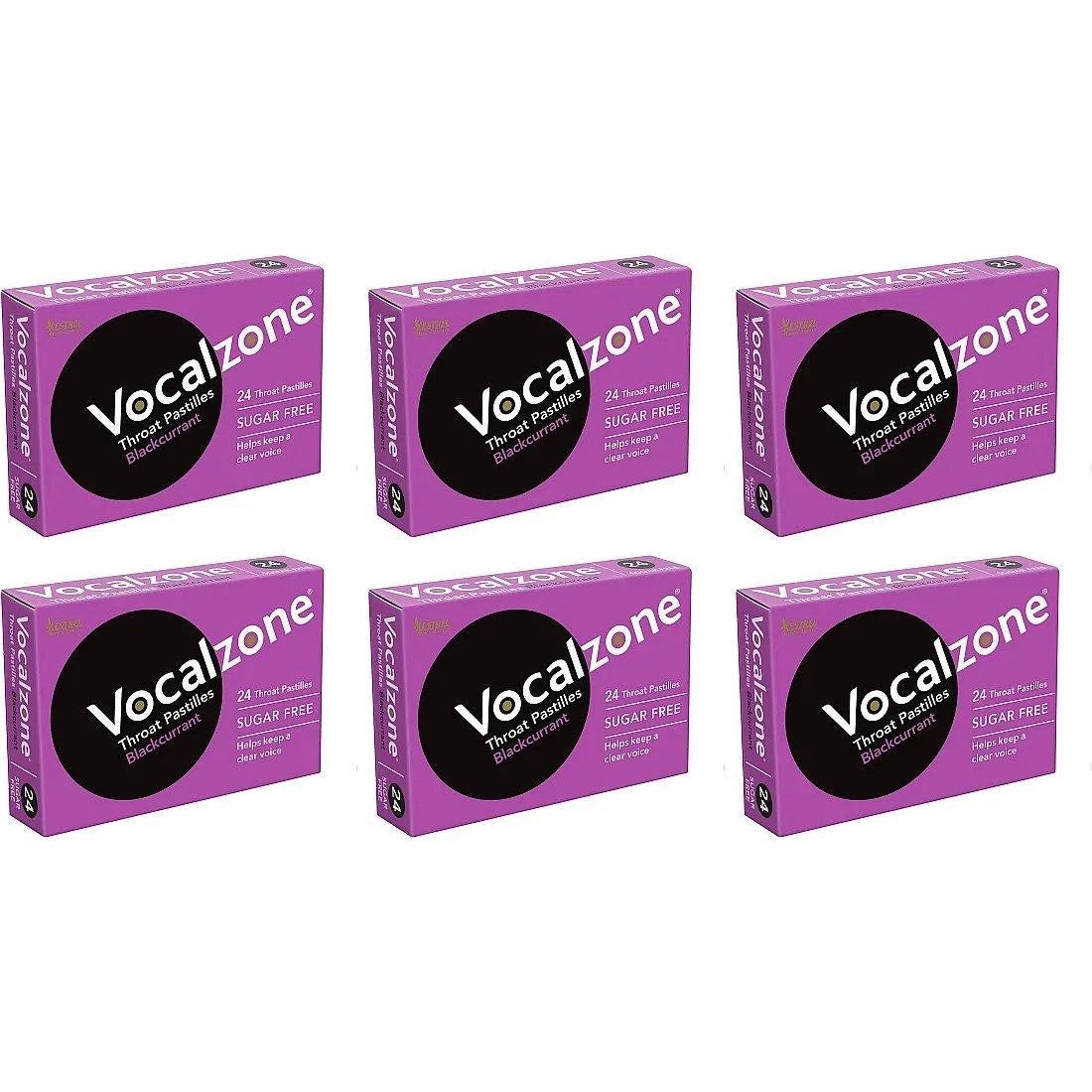 Vocalzones SF Blackcurrant 24 - Pack of 6