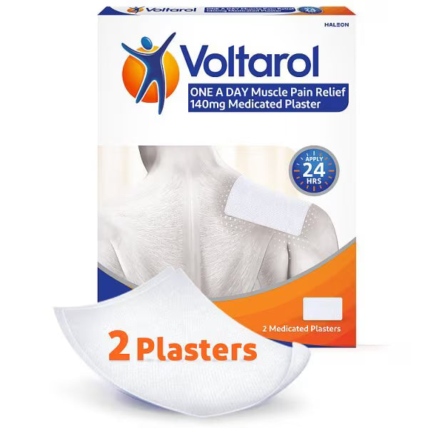 Voltarol Medicated Plaster 140mg - Pack of 2