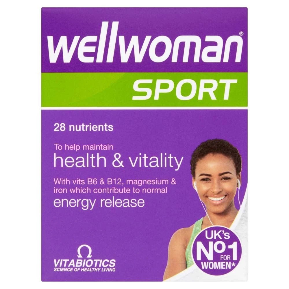 Wellwoman Sport & Fitness Tablets x30 - Direct2Customer