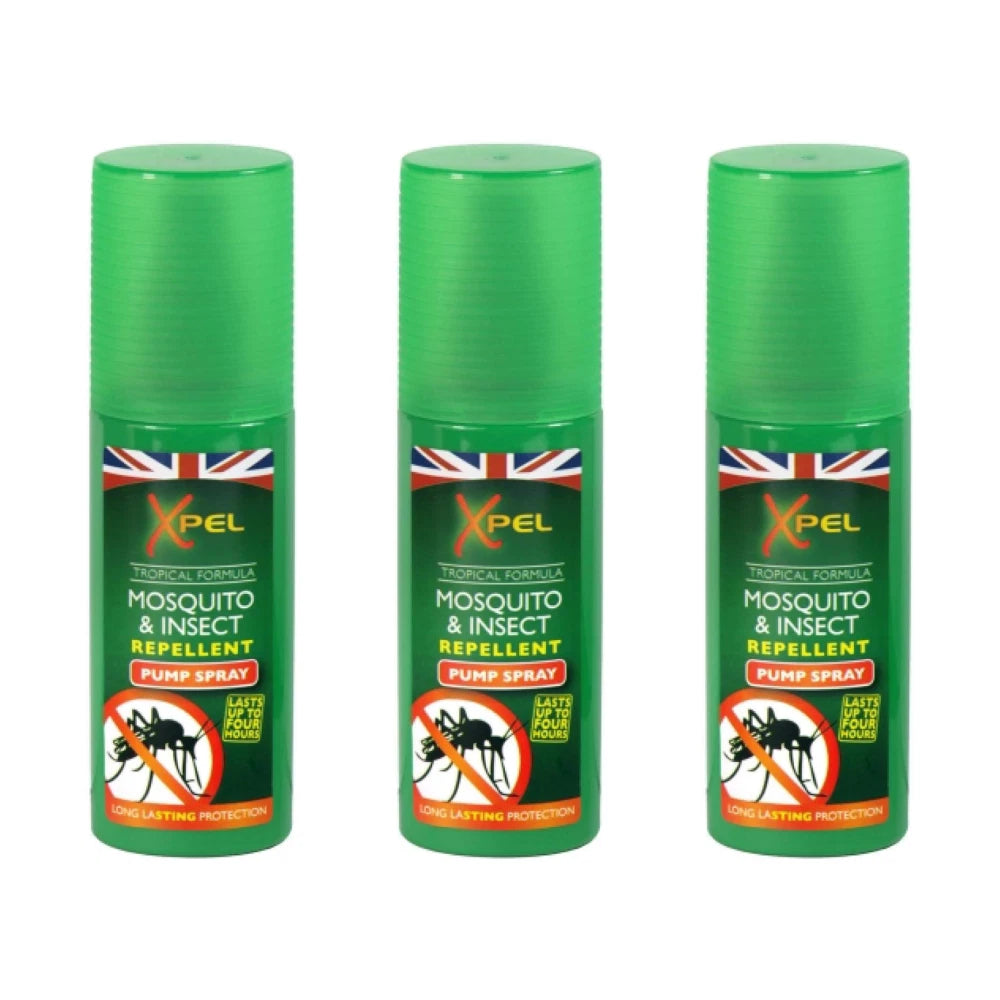 Xpel Mosquito Repellent Pump Spray 120ml - Pack of 3
