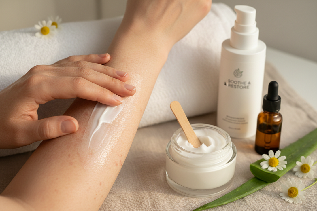 Eczema Skincare Routine Example for Calmer Skin