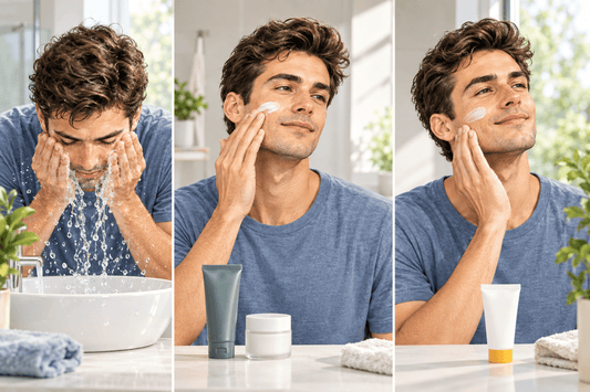 Men’s Skincare Routine: A Simple 3-Step Guide for Beginners - Direct2Customer