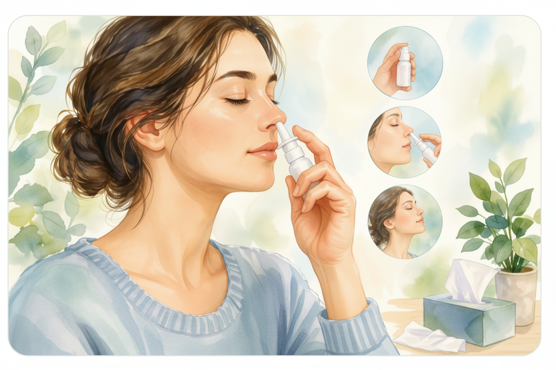 How to Use Nasal Spray Correctly: A Simple Guide