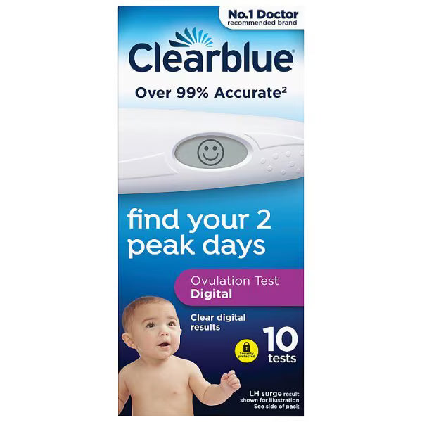 Clearblue Digital Ovulation Test 10 Pack