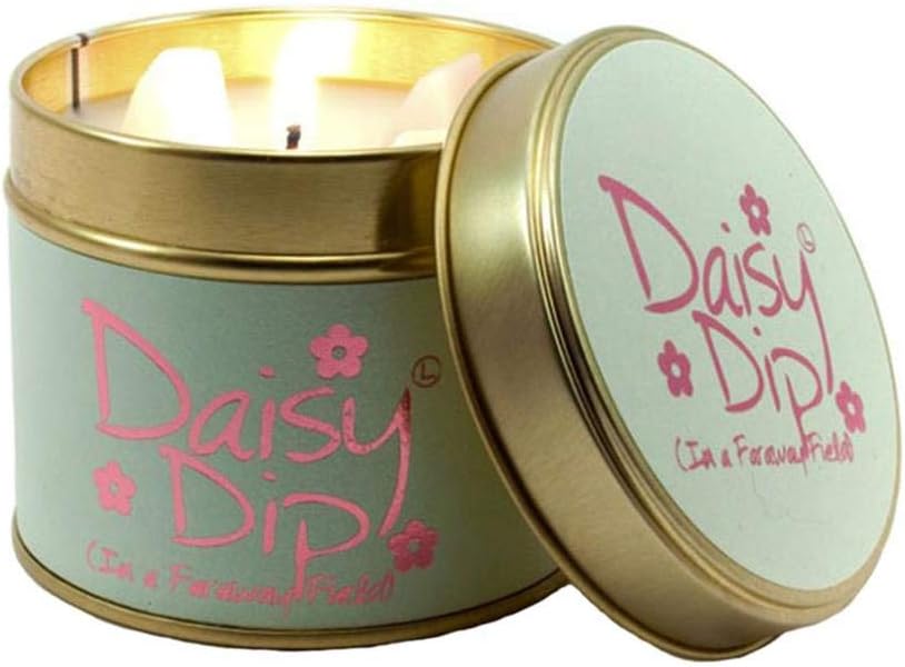 Lily-Flame Daisy Dip Tin Candle 250g