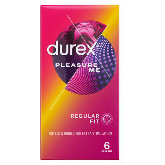 Durex Pleasure Me Condoms 6 Pack