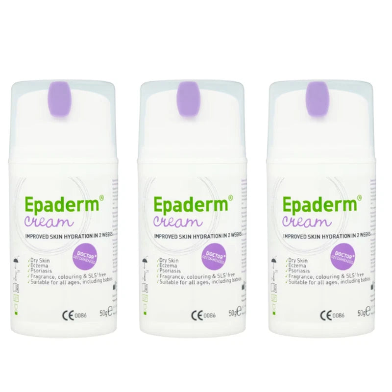 Epaderm Cream 50g - Pack of 3