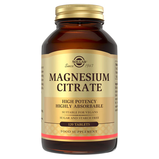 Solgar Magnesium Citrate Tablets-120