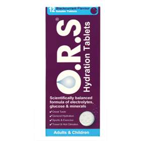 ORS Blackcurrant 12 Tablets