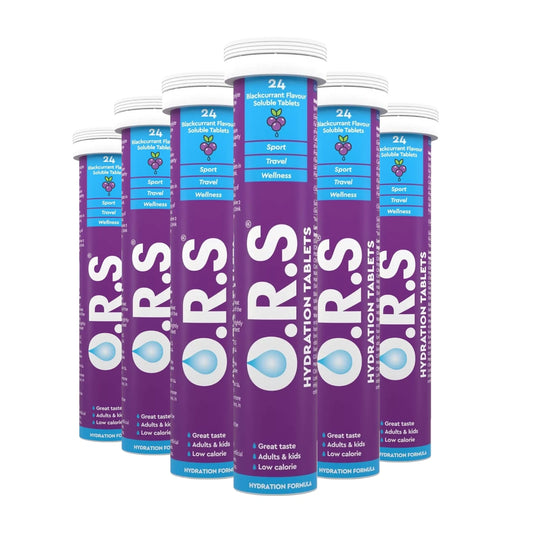 ORS Blackcurrant 24 Tablets Pack of 6
