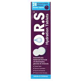 ORS Blackcurrant 24 Tablets