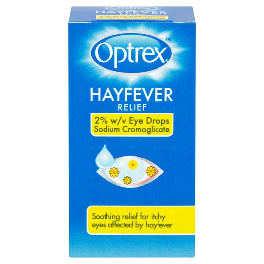 Optrex Hayfever Relief Eye Drops 10ml