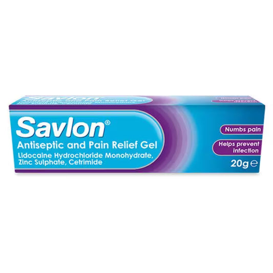 Savlon Antiseptic & Pain Relief Gel 20g